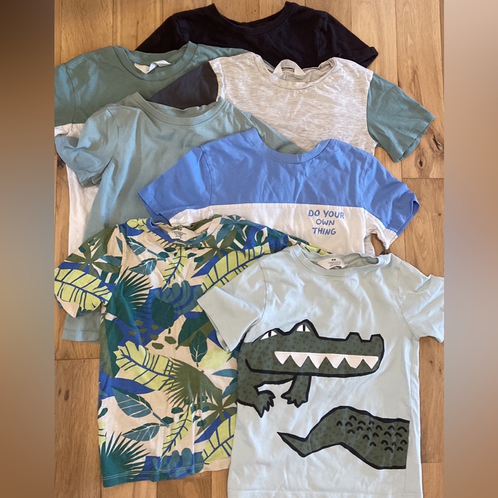 7 coordinating H&M bits tops